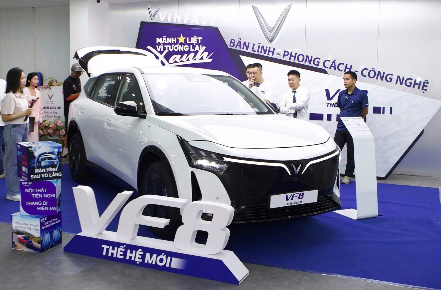 Giao xe thực tế